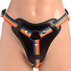 U-Strap Take Rainbow – Arnés para Dildo Multicolor - arnés strap on ajustable