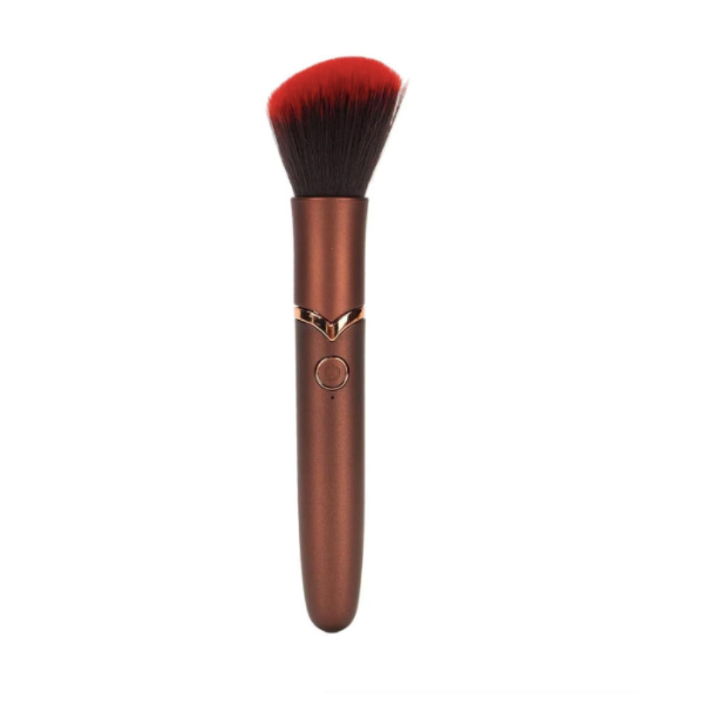 Bala vibradora discreta en forma de brocha golden rose Beauty Vibes - Imagen 2 | La Juguetería de Adultos