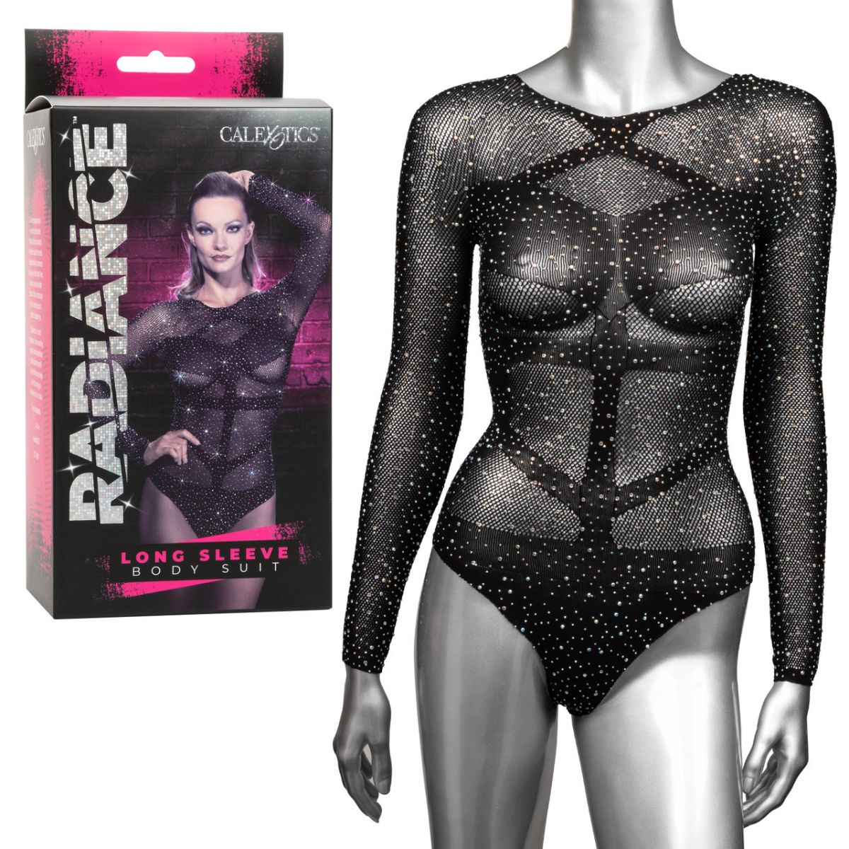 Body Transparente Manga Larga Radiance Unitalla