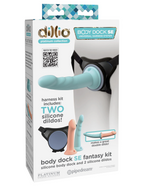 Body Dock SE Fantasy Kit – Arnés con Dildos de Ventosa