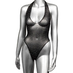 Body Transparente Escote V Radiance Unitalla - conjunto íntimo erótico