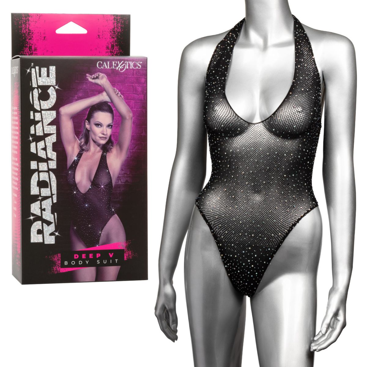 Body Transparente Escote V Radiance Unitalla