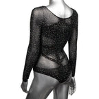 Body Transparente Manga Larga Radiance Unitalla - lencería sexy