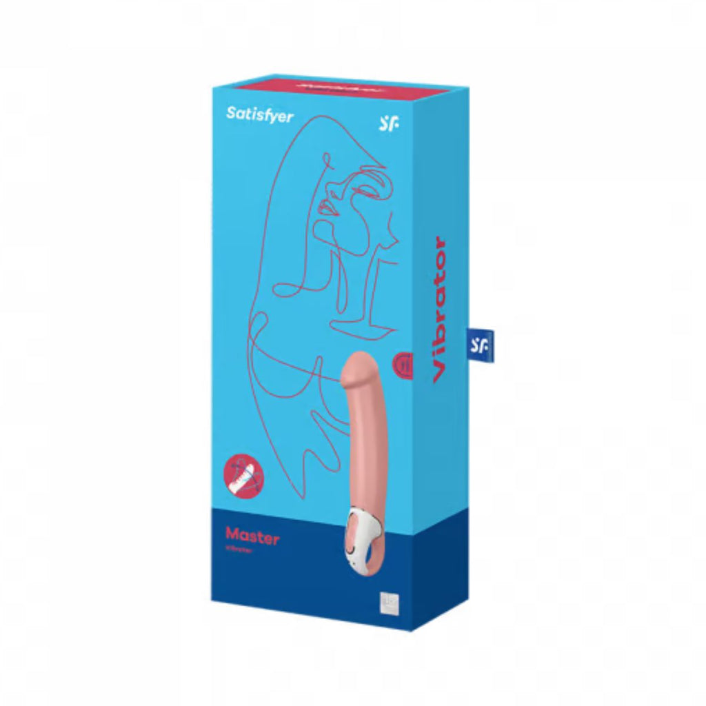Satisfyer Master XXL Consolador Vibrador Grande - dildo de silicona