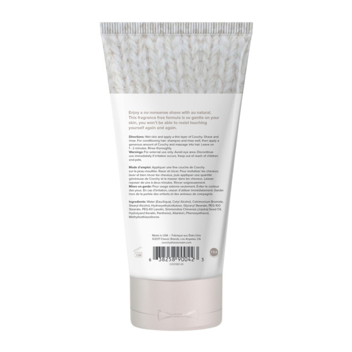 Crema para afeitar zonas sensibles efecto ultra suave Coochy 100 ml - Imagen 2 | La Juguetería de Adultos