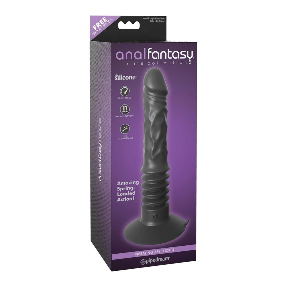 Anal Fantasy Vibrating Ass Fucker Dildo Anal 15 cm
