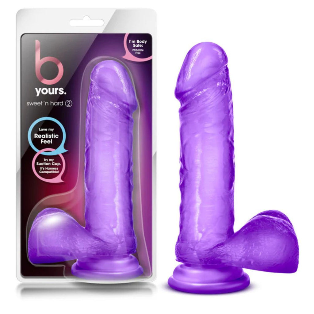 Sweet N' Hard 2 Dildo Realista 19 cm Silicona - consolador anal y vaginal