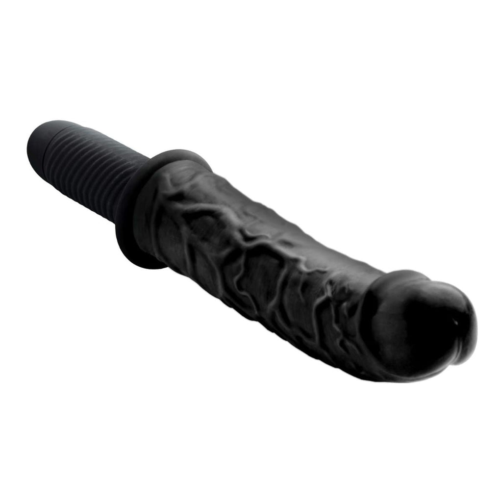 Dicktator Giant Dildo Thruster Black 22 cm – Vibrador