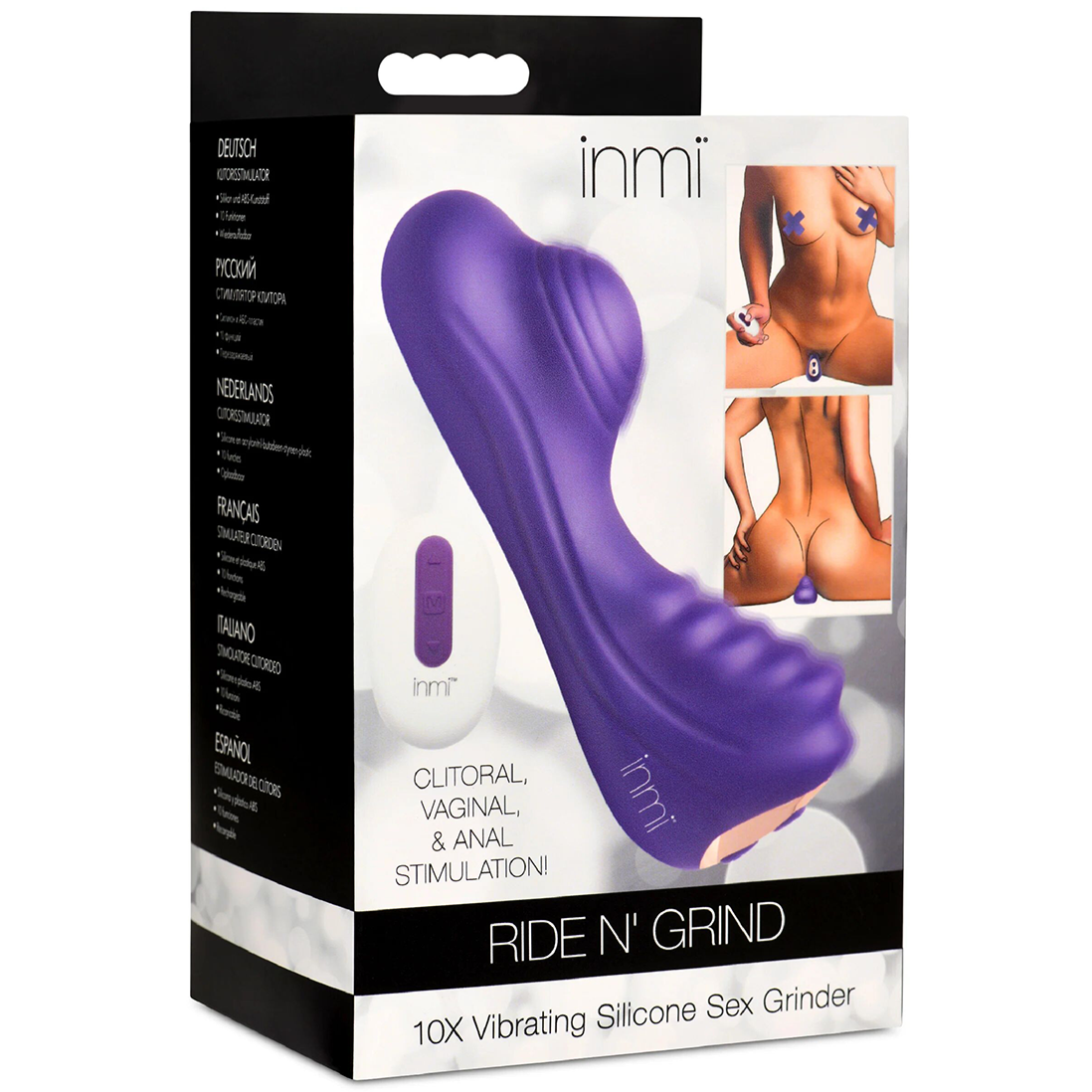 Ride N' Grind Estimulador Vibratorio para Montar - vibrador recargable