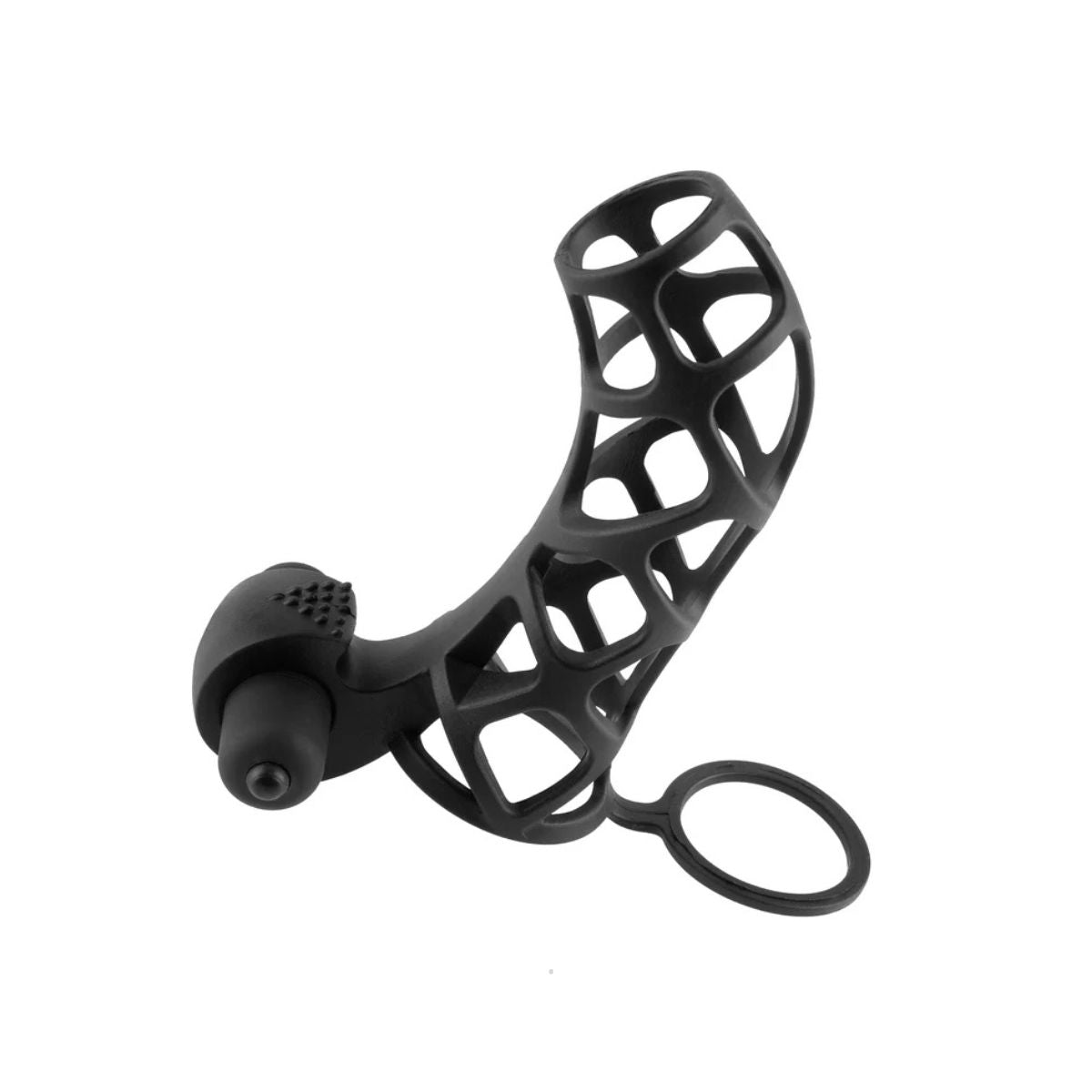 Fantasy X-Tensions Extreme Funda de Red con Bala Vibradora - extensor con textura