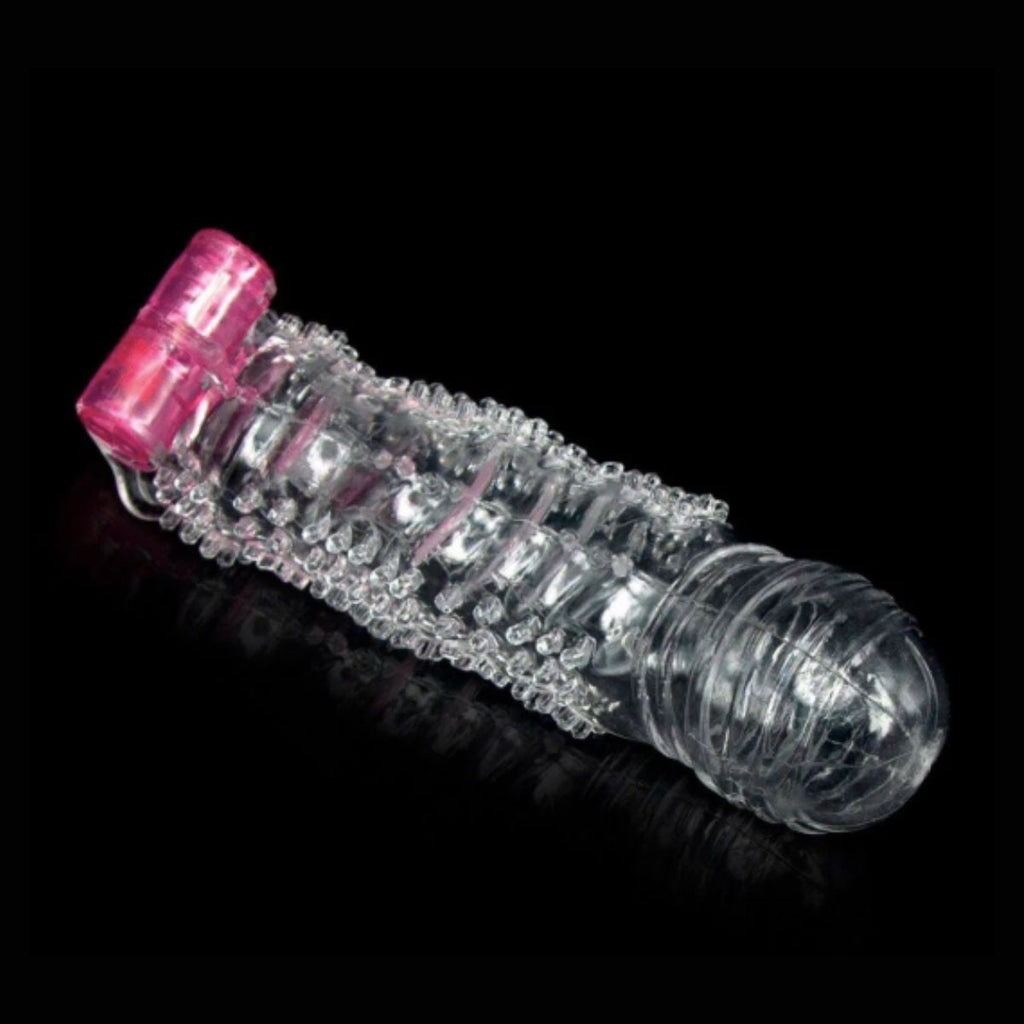Funda para pene con vibrador Crystal Sleeve XXOO - Imagen 2 | La Juguetería de Adultos