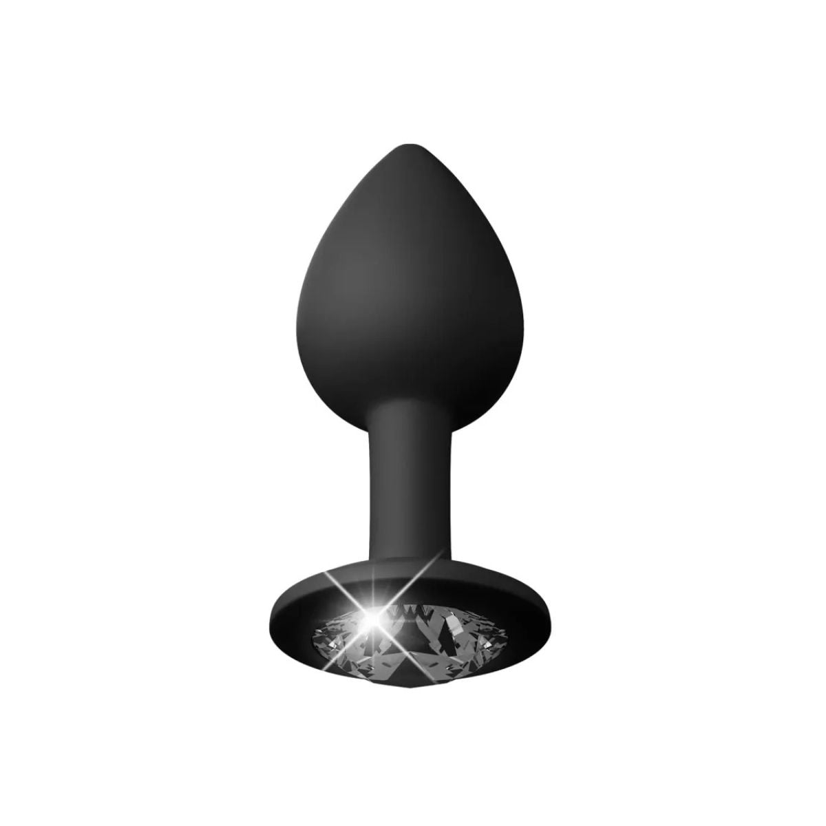 Hookup Panties Crotchless Secret Pearl Negra XL-XXL - ropa interior sensual
