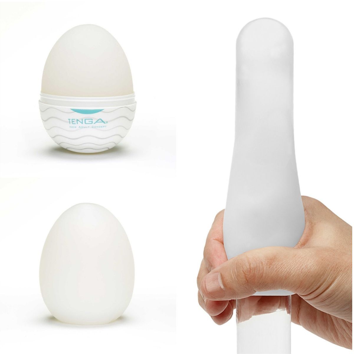 Tenga Huevo Masturbador Individual con Textura - juguete masturbación masculina