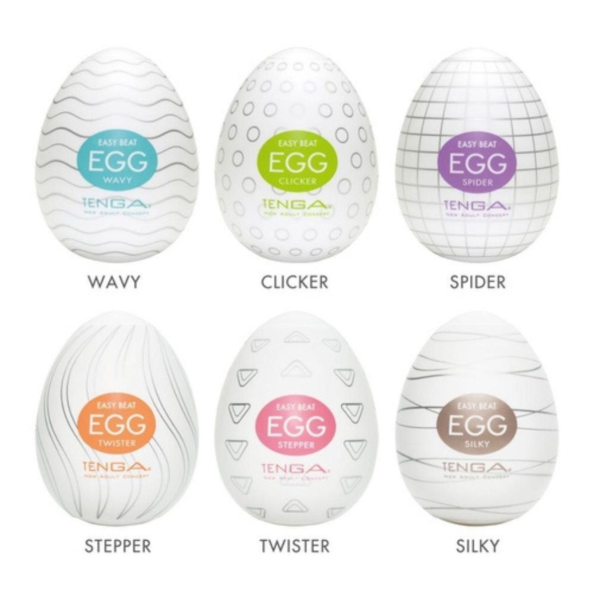 Tenga Huevo Masturbador Individual con Textura - masturbador masculino con textura
