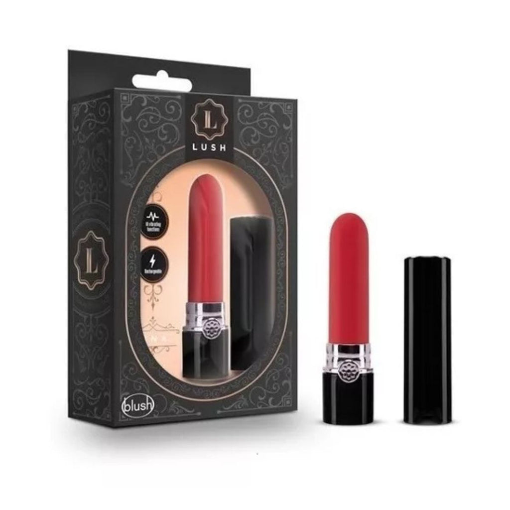 Lina by Lush Lipstick Vibrador Discreto - vibrador recargable