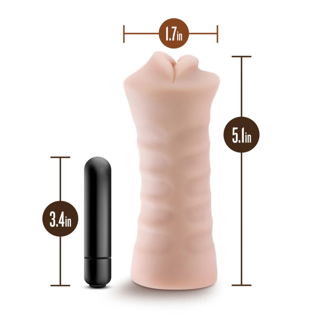 Masturbador M For Men Angie Vanilla – Boca Realista - masturbador realista para hombre