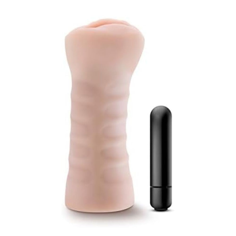 Masturbador M For Men Ashley con Bala Vibradora - sex toy masculino discreto