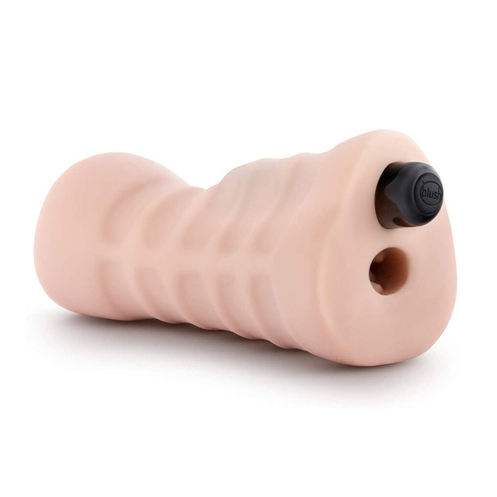 Masturbador M For Men Ashley con Bala Vibradora - masturbador realista para hombre