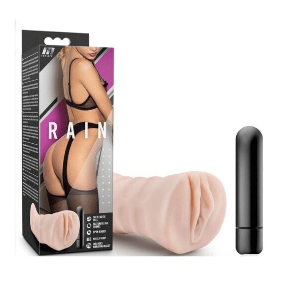 Masturbador M For Men Rain con Bala Vibradora