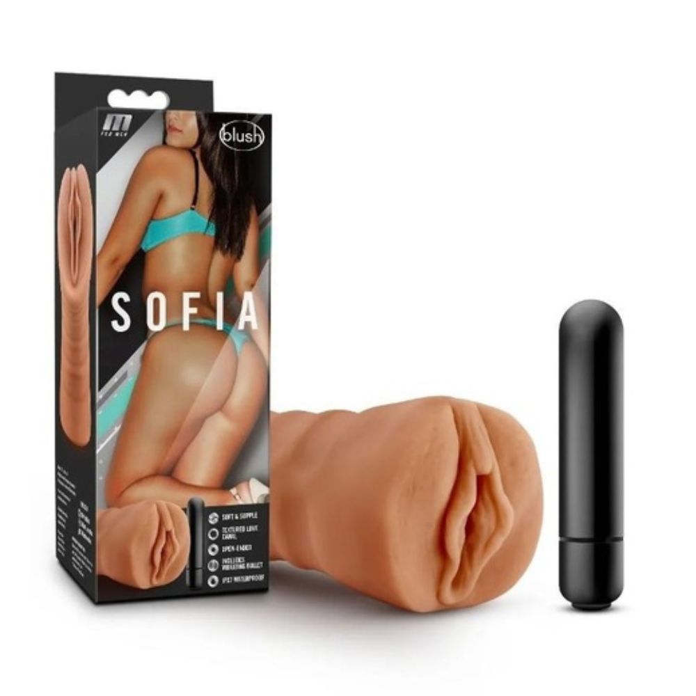 Masturbador M For Men Sofia - Blush | La Juguetería de Adultos