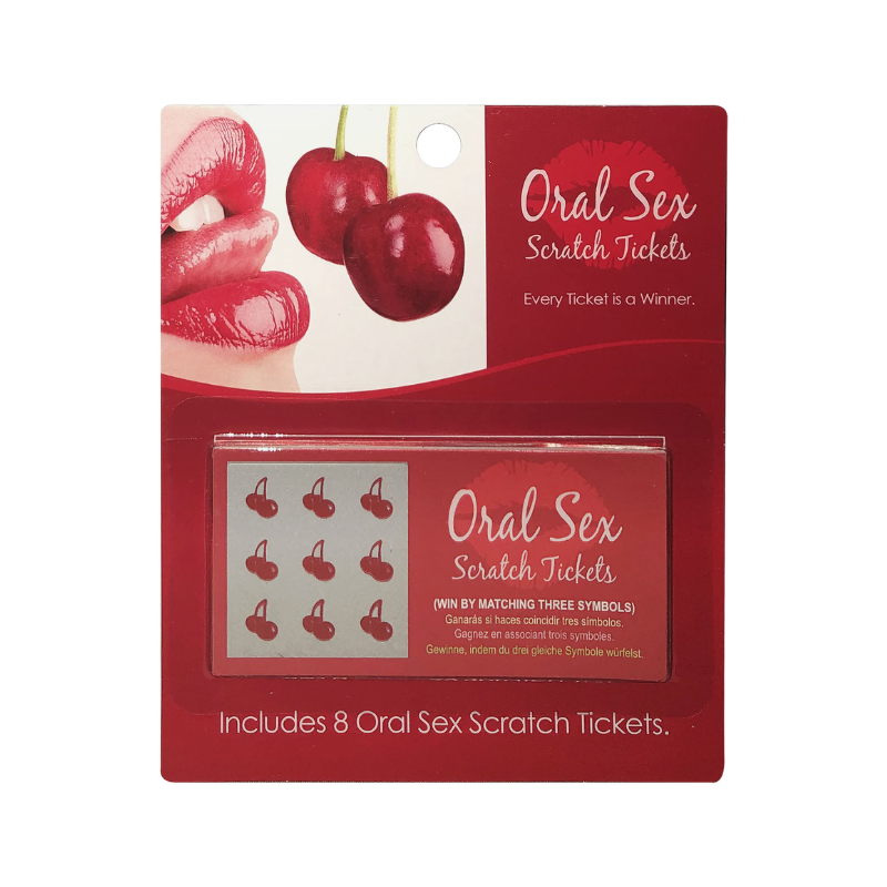 Oral Sex Scratch Tickets – Raspaditos de Sexo Oral