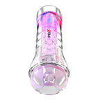 PDX Elite ViewTube XXL con LED – Masturbador Transparente - sex toy masculino discreto
