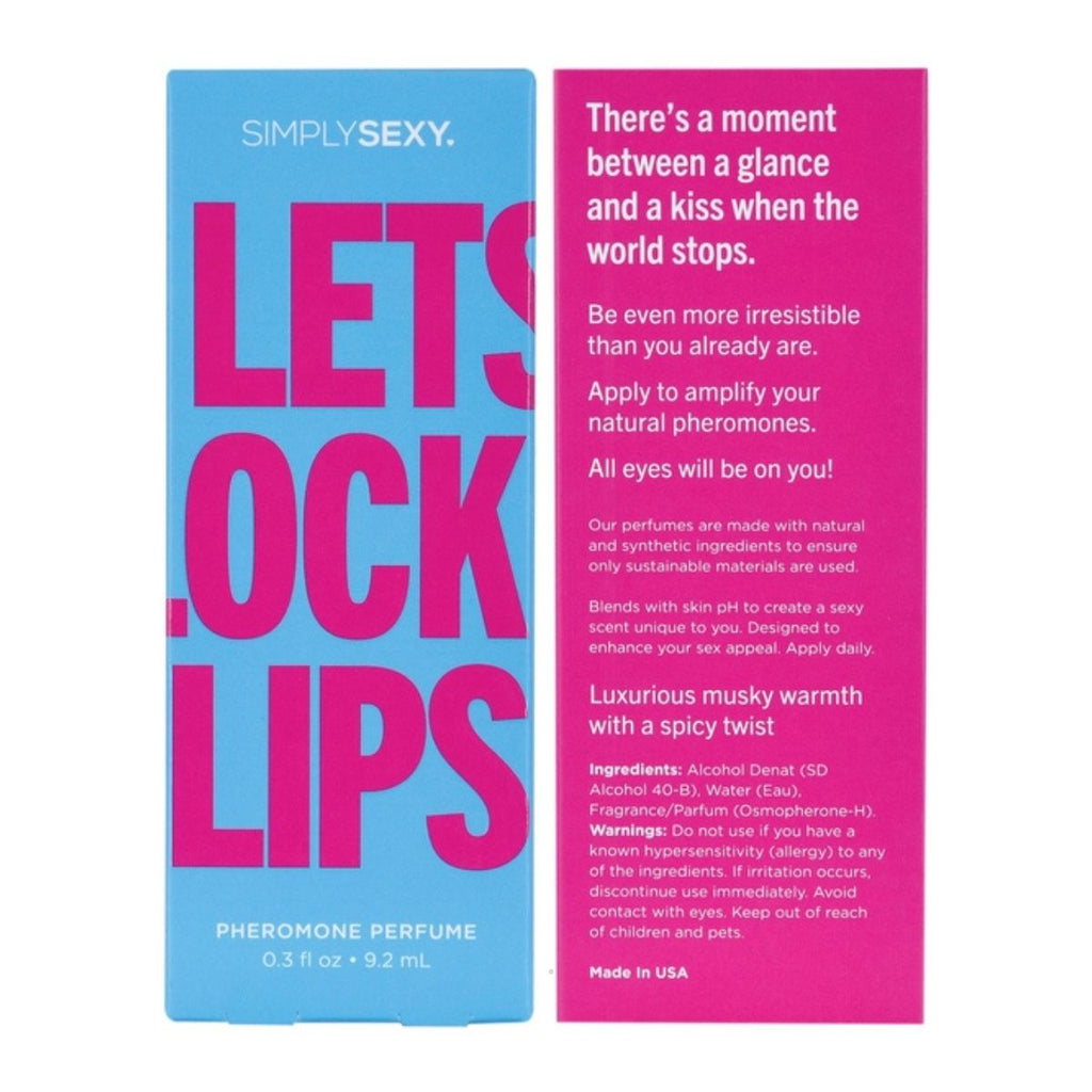 Perfume con feromonas Let's Lock Lips - Imagen 3 | La Juguetería de Adultos