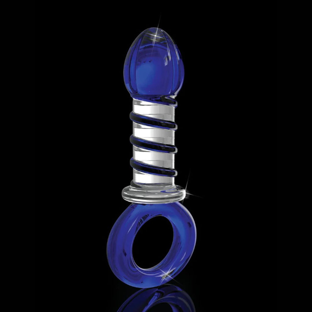 Pipedream Icicles No. 81 Plug Anal de Cristal - plug anal de silicona