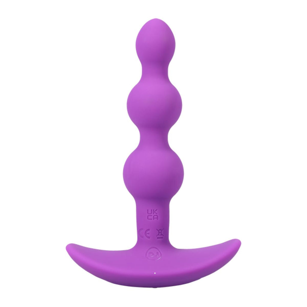 Plug Anal Vibrador Beaded Vibe con Cuentas - juguete anal body safe