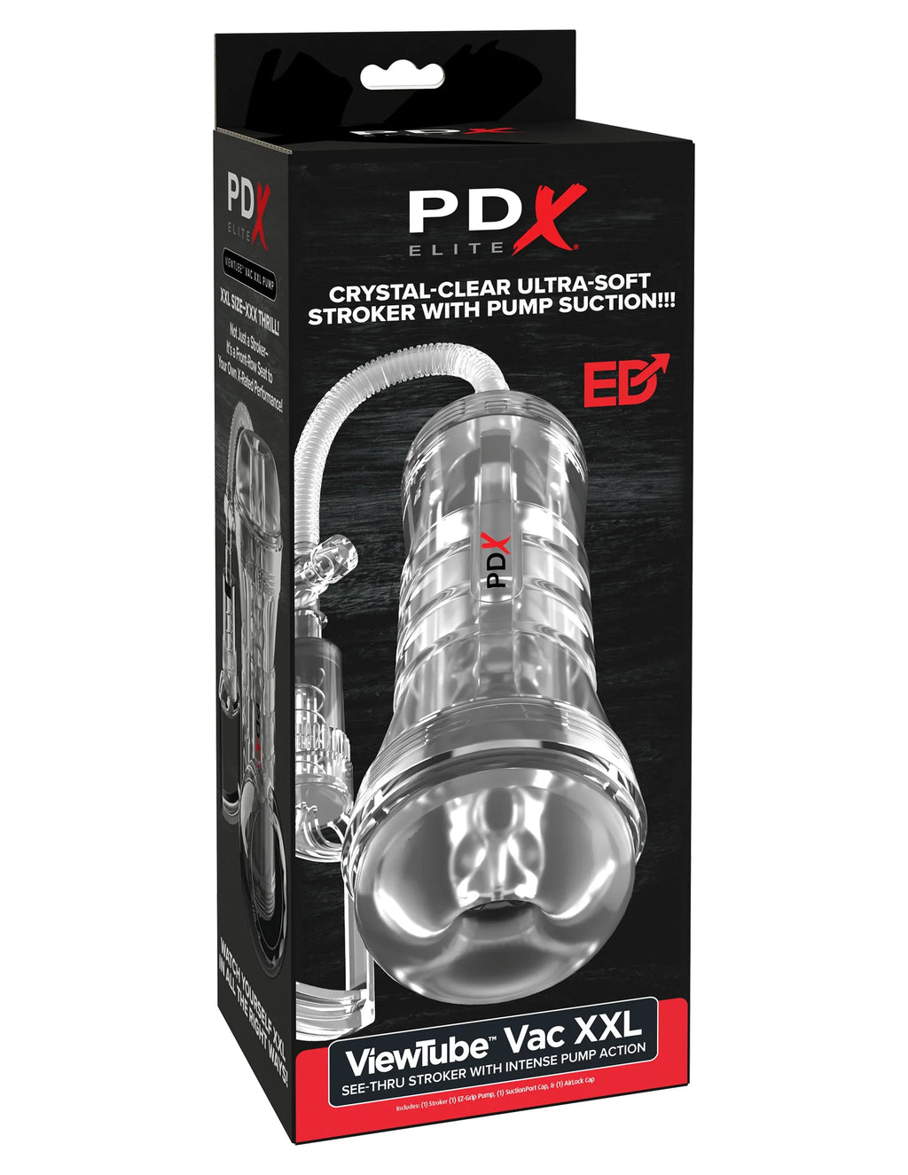 Bomba de Vacío ViewTube Vac XXL PDX Elite Pipedream - Pipedream | La Juguetería de Adultos
