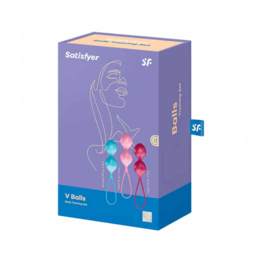 Satisfyer V Balls Set – Bolas de Kegel para Tonificación - bolas chinas kegel