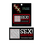 Sex Scratch Tickets – Raspaditos Eróticos para Pareja - juguete sexual para parejas