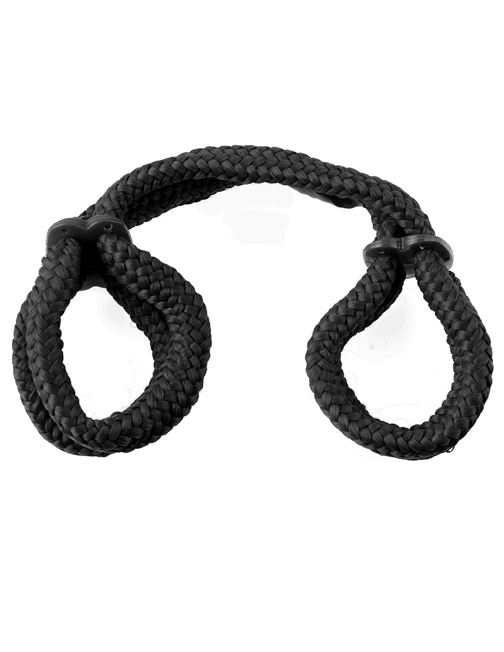 Love Cuffs Black Soga de Seda Negra – Bondage - accesorio BDSM