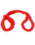 Love Cuffs Red Soga de Seda Roja – Bondage - accesorio BDSM