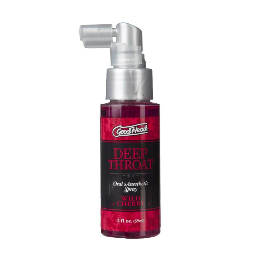 Spray garganta profunda GoodHead Deep Throat Cereza - Doc Johnson - Imagen 2 | La Juguetería de Adultos