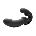 U-Strap Urge Black Strapless Strap-On con Control Remoto - arnés con dildo