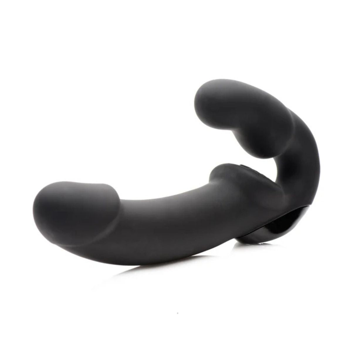 U-Strap Urge Black Strapless Strap-On con Control Remoto - arnés con dildo