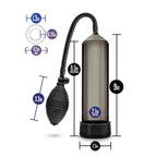 Bomba de Pene Performance VX101 Negro – Succión Potente - bomba succión pene