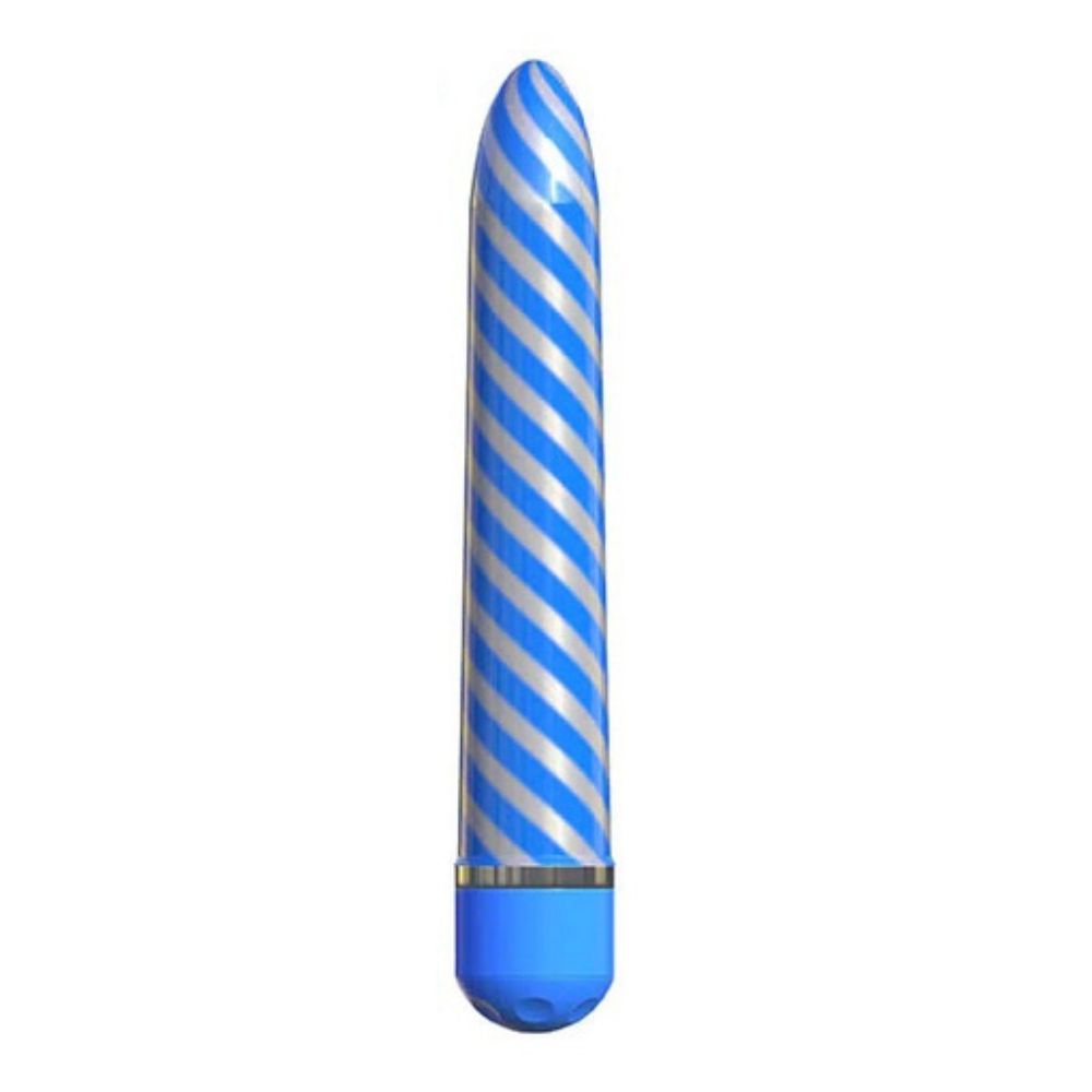 Classix Sweet Swirl Blue Vibrador para Principiantes - vibrador recargable