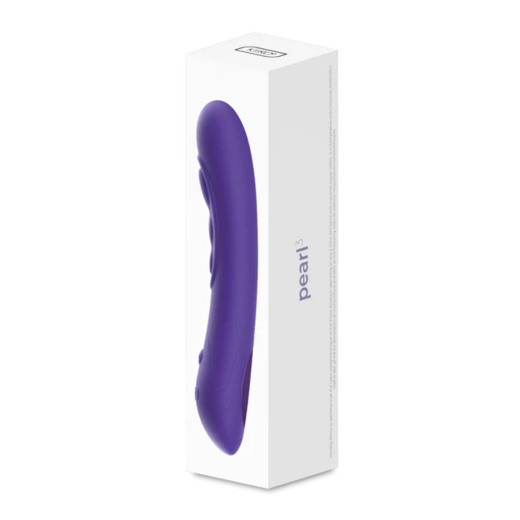 Kiiroo Pearl3 Purple – Vibrador Interactivo Morado - vibrador recargable