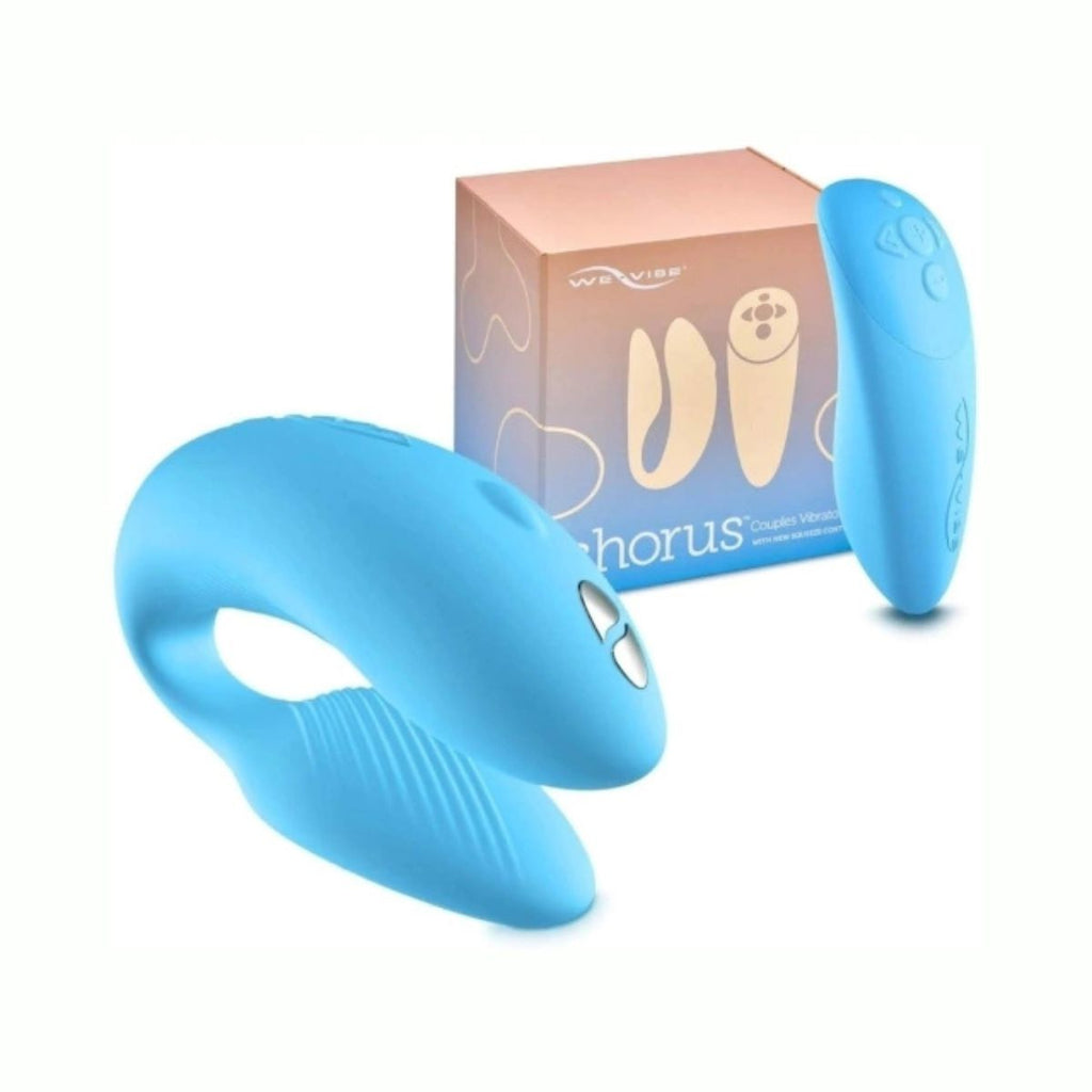 We-Vibe Chorus Blue – Vibrador para Parejas con App - sex toy multivelocidad