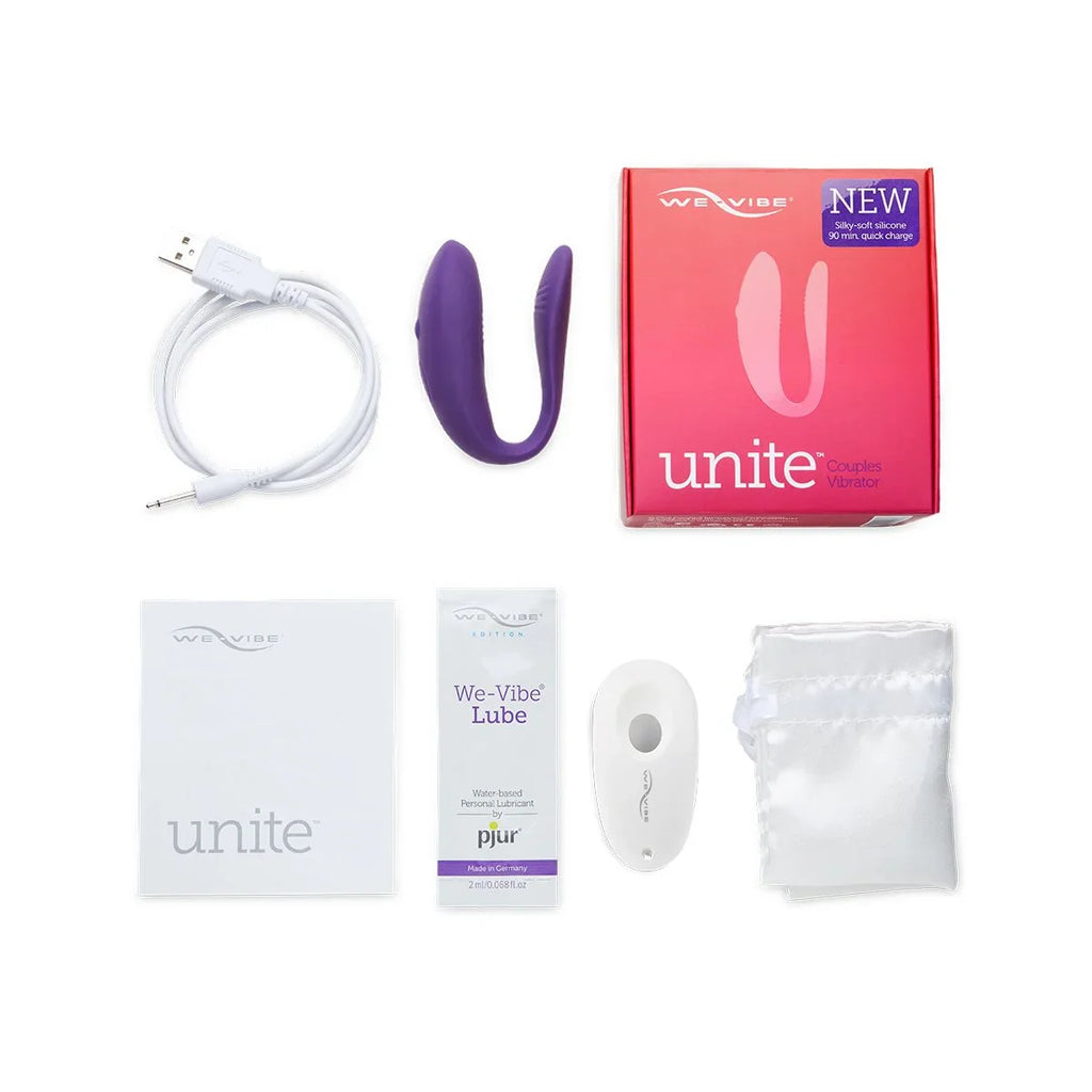 We-Vibe Unite 2 Purple – Vibrador para Pareja con App - vibrador recargable
