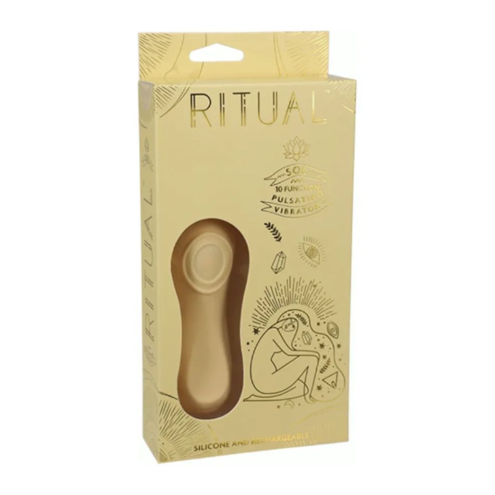 Vibrador Pulsante Ritual Sol Amarillo – 10 Funciones